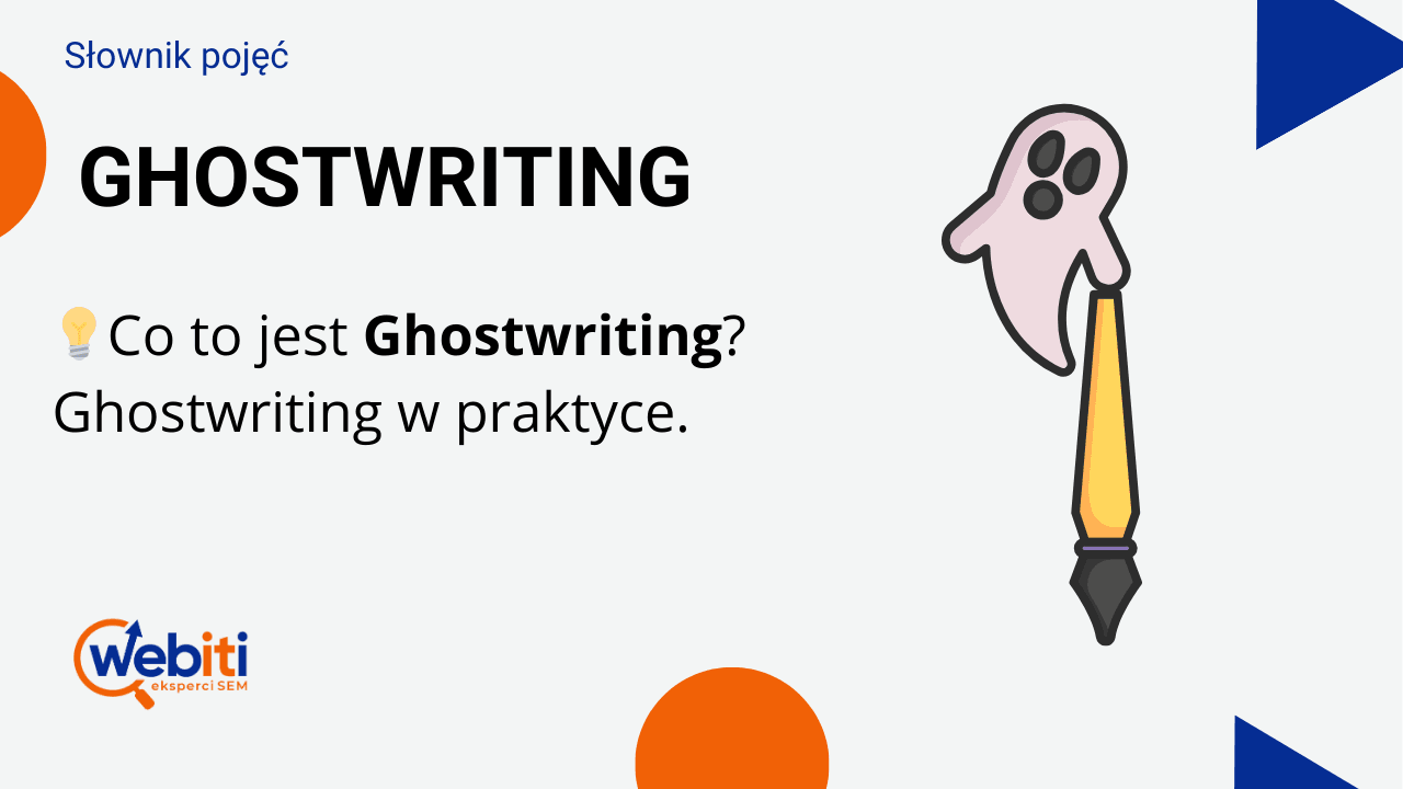 Ghostwriting to co jest