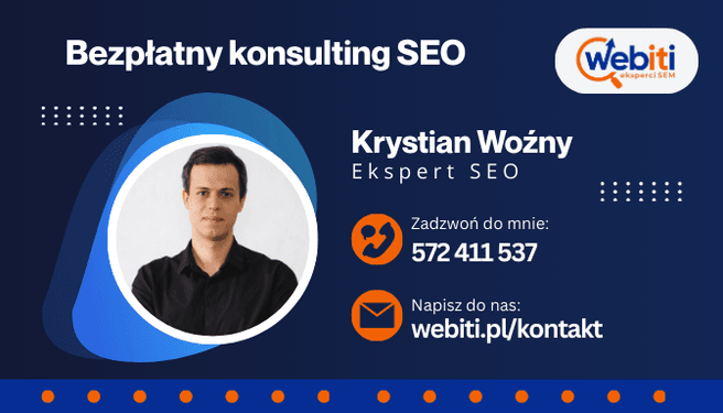 Konsulting SEO Krystian Woźny