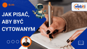 Wpisy blogowe pisane pod cytowania AI